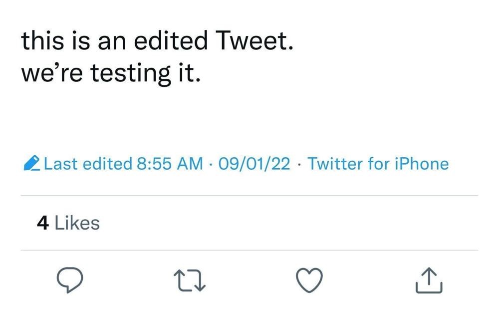 Twitter officially starts testing Edit Button