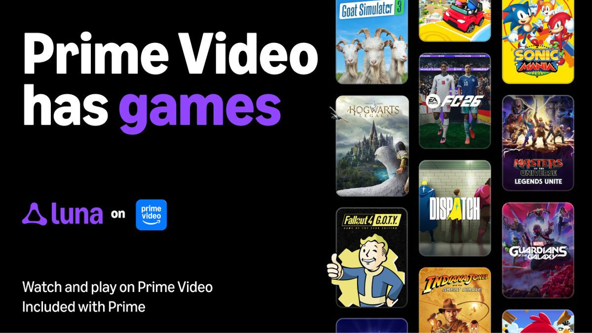 Amazon integrates cloud gaming directly into Prime Video for free