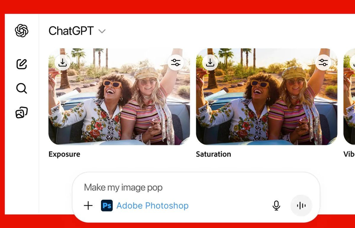 Photoshop enters ChatGPT for free to redefine image editing