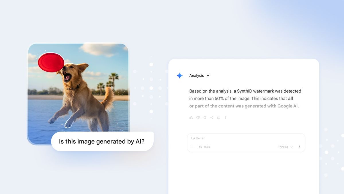 Google boosts Gemini’s ability to spot AI-made images