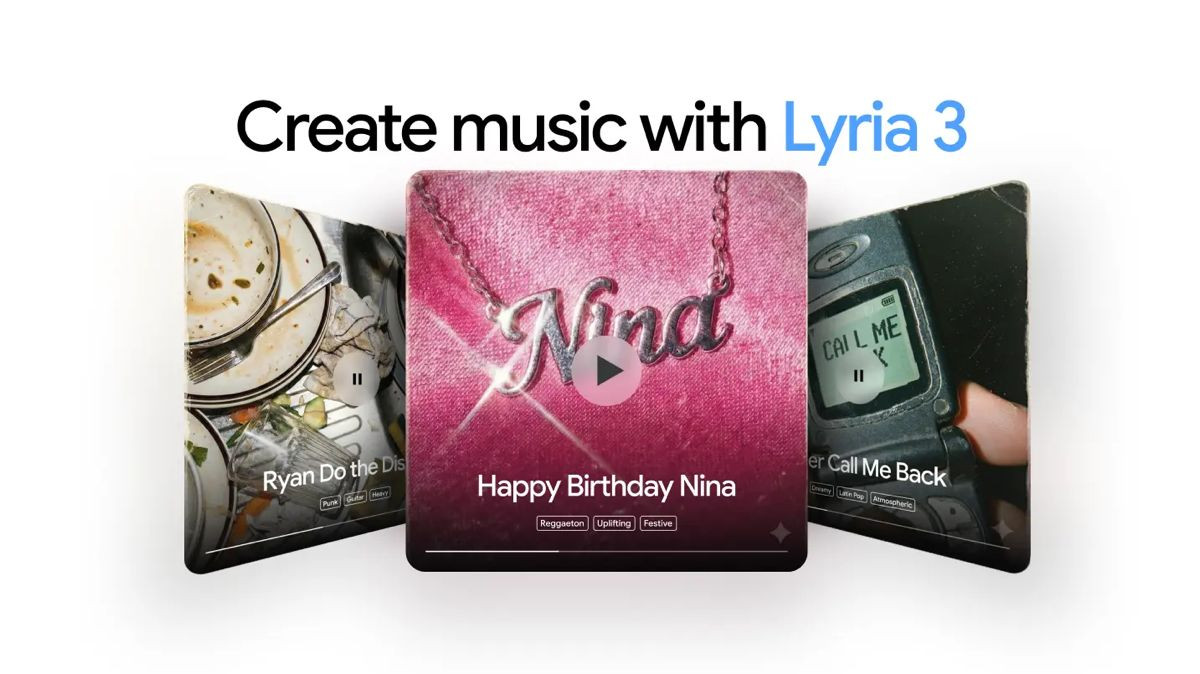 Google unveils Lyria 3 for instant music creation