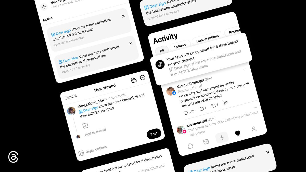 Το Threads παραδίδει τα ηνία στους χρήστες σε μια AI στροφή