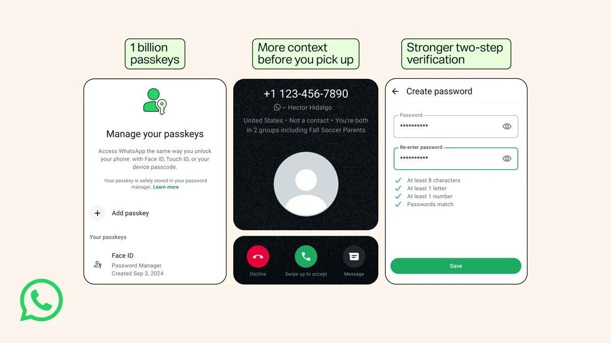 WhatsApp phashes out six digit PINs in favor of full passwords