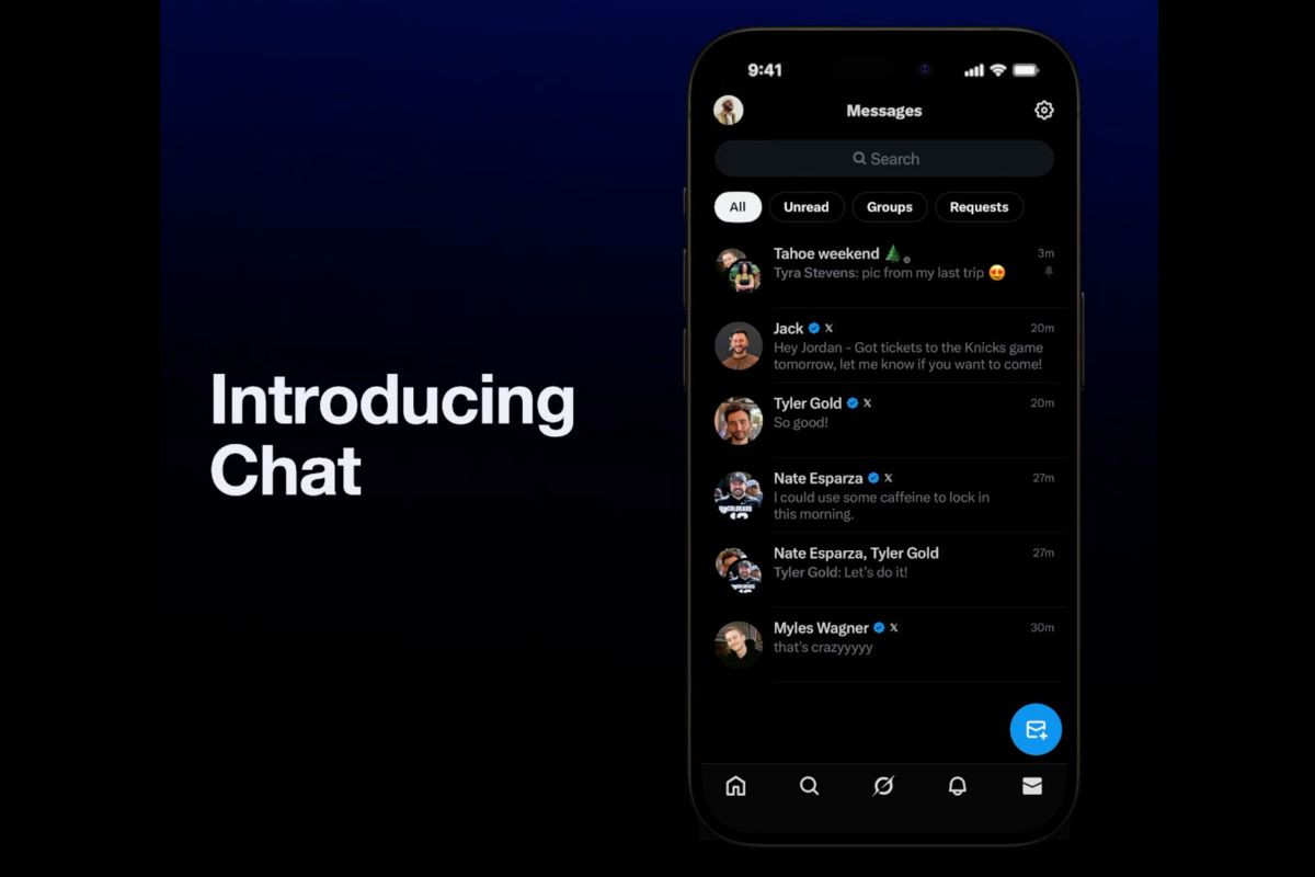 X unveils Chat, a fully encrypted messaging era for the platform