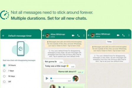 WhatsApp enables disappearing messages by default