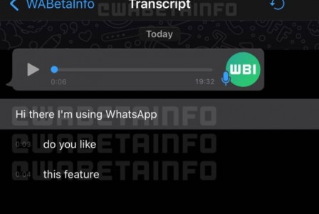 WhatsApp working on transcription feature for voice messages