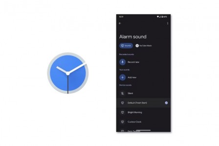 Google Clock will let you record your own Alarm and Timer sounds directly from the app