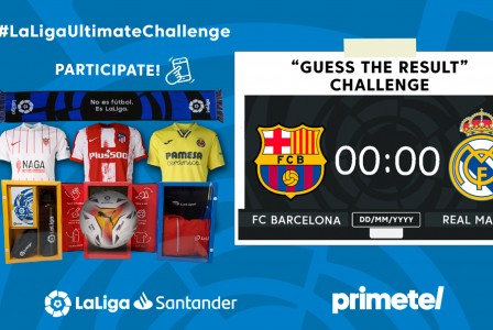Διαγωνισμός LaLiga Ultimate Challenge από την Primetel!