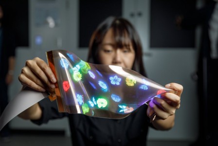 LG unveils the world’s first high-resolution stretchable display