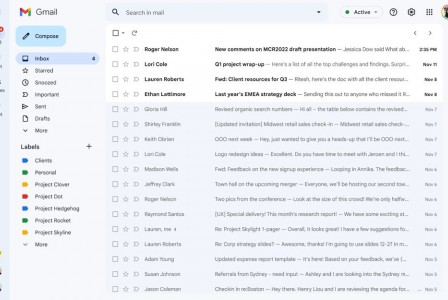 Gmail: Ο νέος σχεδιασμός διαθέσιμος για όλους τους χρήστες