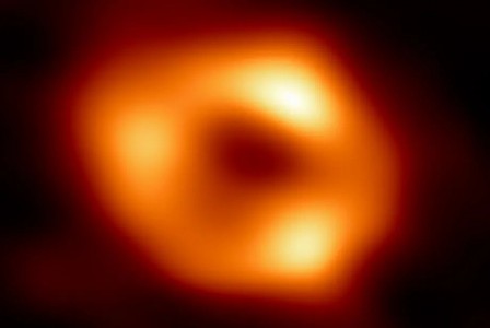 This is the first photo of our galaxy's black hole