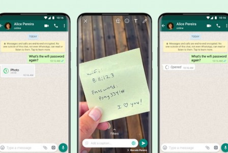 WhatsApp View Once messages will block screenshot and screen recording functions