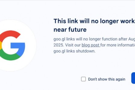 Goo.gl shortened links will stop working next year