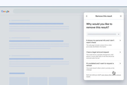 Google makes it easier to remove search results about you