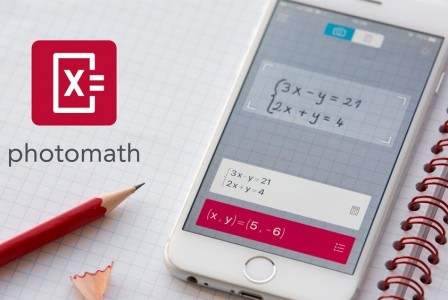 Photomath is an AI-based app to solve mathematic problems