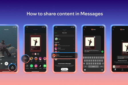 Spotify adds direct messaging, letting users chat over Music and Podcasts