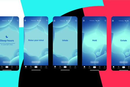 TikTok will play calm music at night in order to wind down