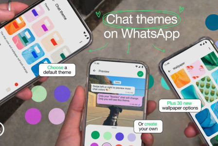 Το WhatsApp εισάγει παραμετροποιήσιμα θέματα και φόντα συνομιλίας