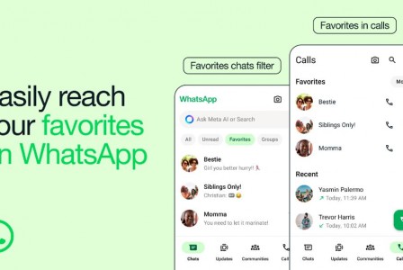 WhatsApp Favorites gives you quick access to contacts and groups