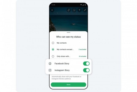 WhatsApp statuses will be posted as stories on Facebook and Instagram