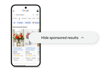 Google lets users hide sponsored results in major search overhaul