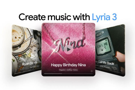 Η Google παρουσιάζει το Lyria 3 για άμεση δημιουργία μουσικής