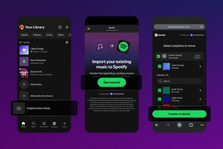 Spotify courts new users with easy playlist transfers