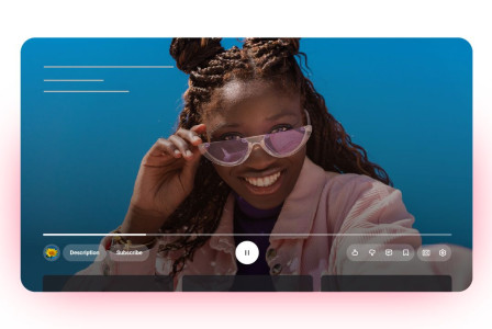 YouTube redesigns its video player