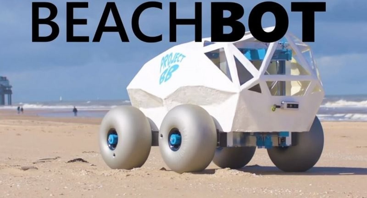 BeachBot: Το ρομπότ που καθαρίζει τις παραλίες από αποτσίγαρα και σκουπίδια