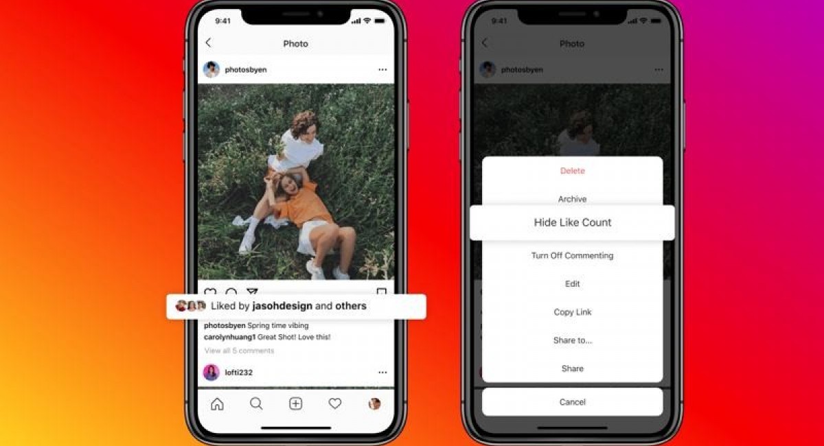 Instagram will now let all users hide likes on posts