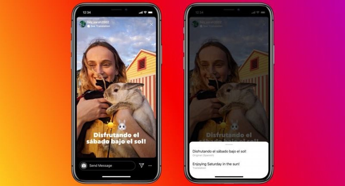 Instagram will automatically translate text in stories