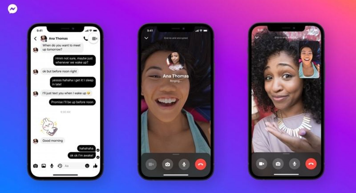 Facebook Messenger adds end-to-end encryption to voice and video calls