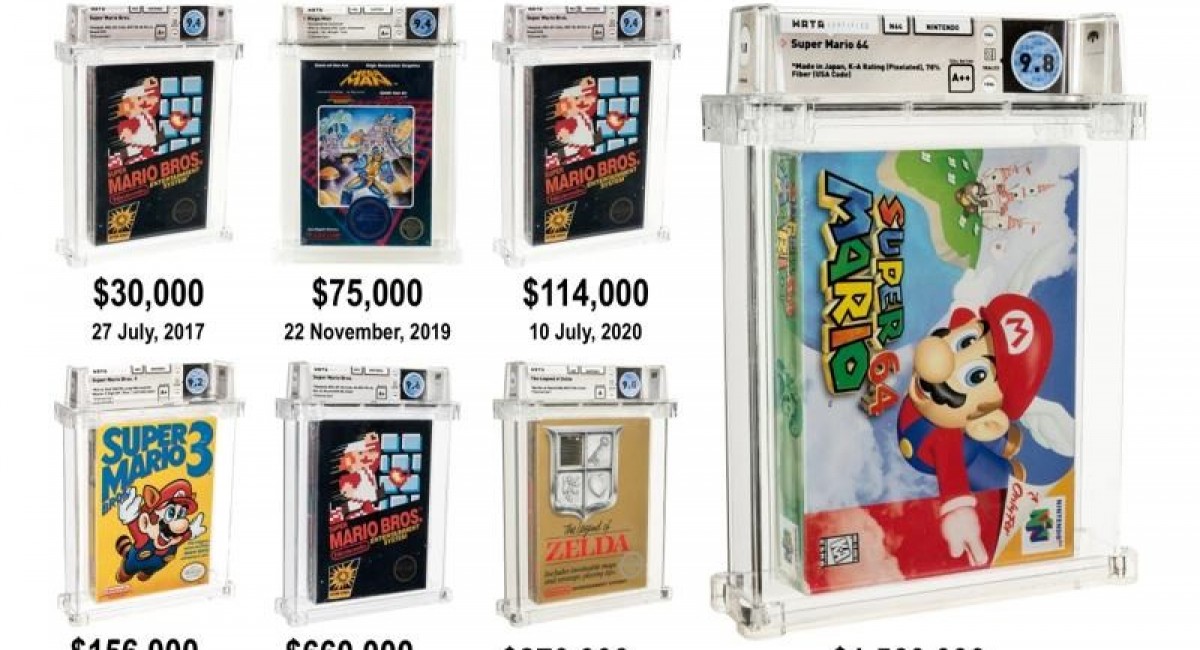 Super Mario 64: Κατέρριψε όλα τα ρεκόρ με πώληση στο $1,560,000