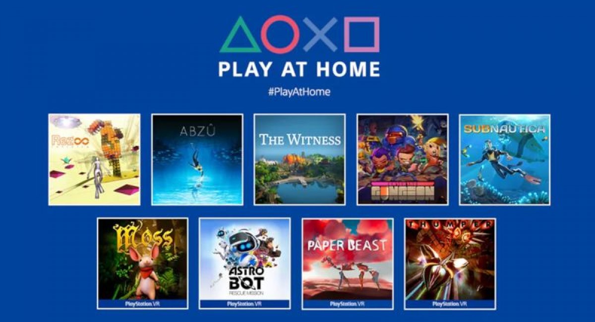 Play At Home returns: Free games for PlayStation owners