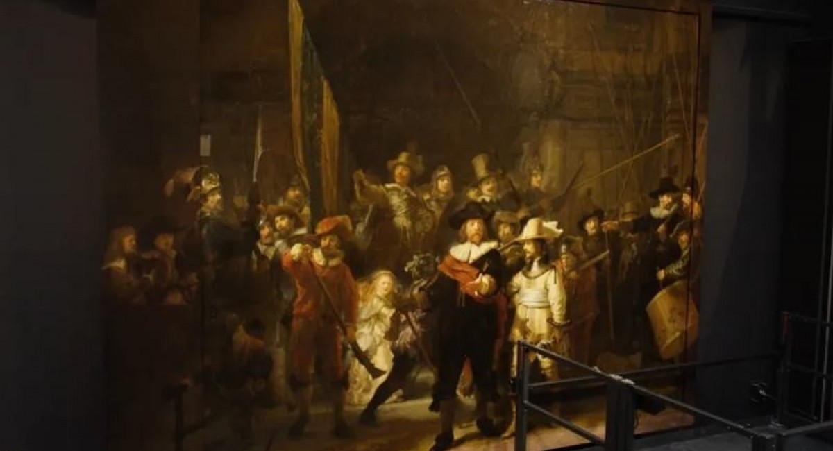 Rembrandt’s Night Watch gets bigger thanks to AI