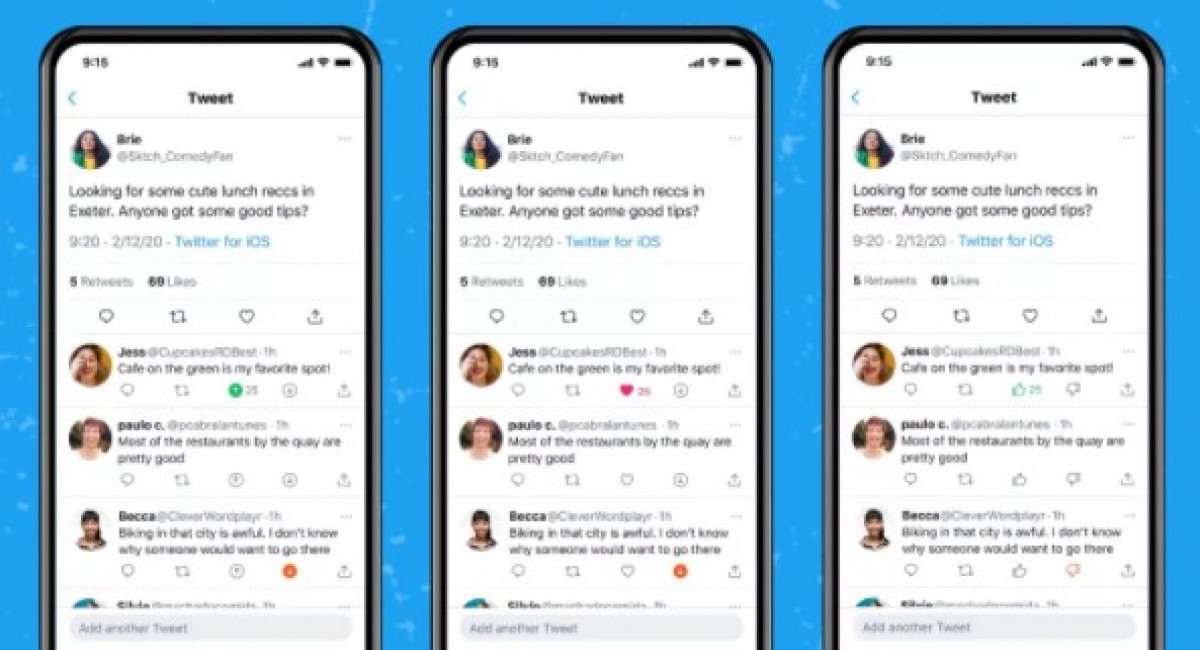 Twitter is testing a downvote button on iOS