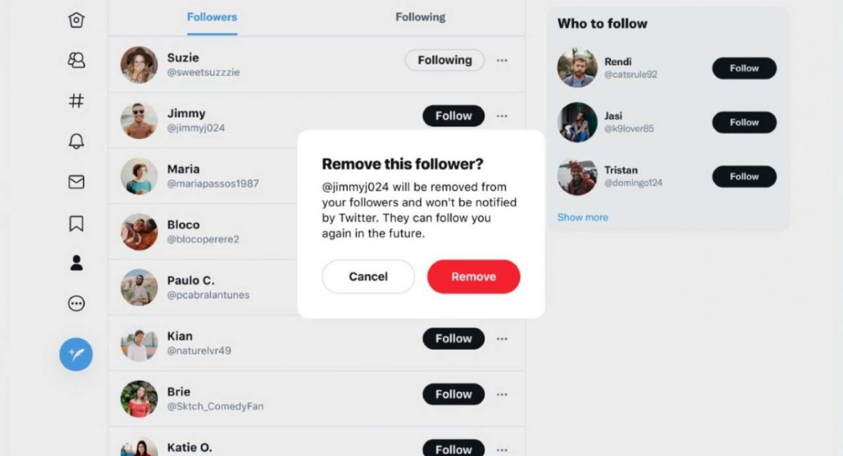 Twitter rolls out feature that lets users remove followers quietly