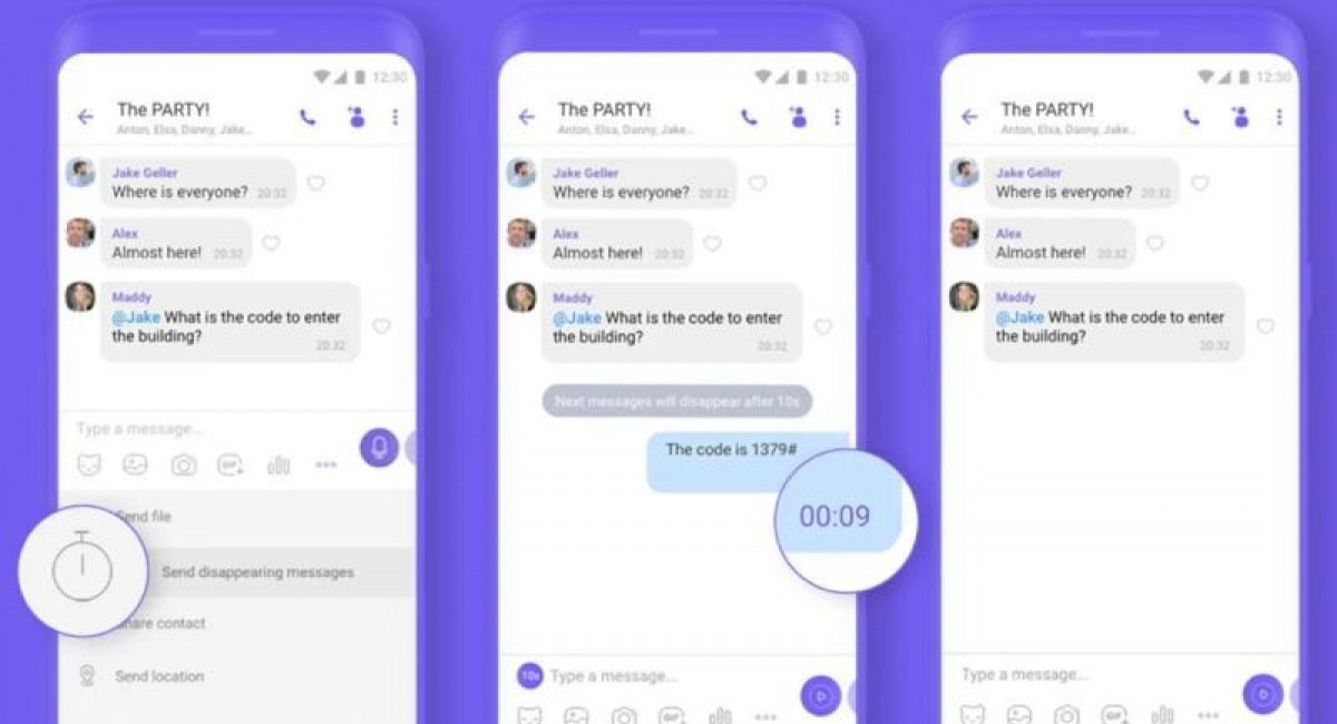 Viber: Δυνατότητα αυτοκαταστροφής μηνυμάτων και στις ομαδικές συνομιλίες