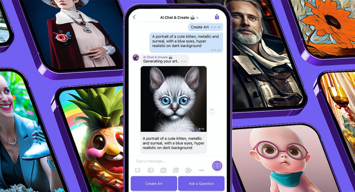 Viber launches all-new chatbot, AI Chat & Create