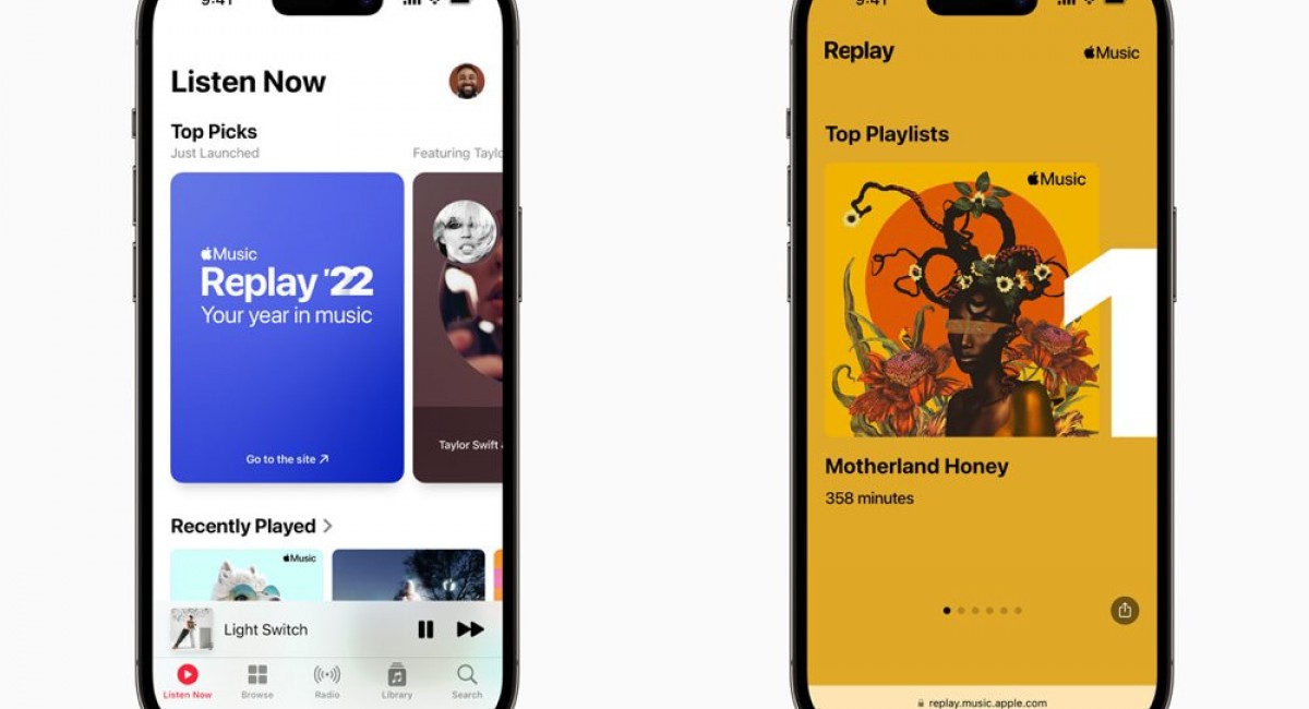 Apple Music presents redesigned Replay feature to celebrate 2022 best songs