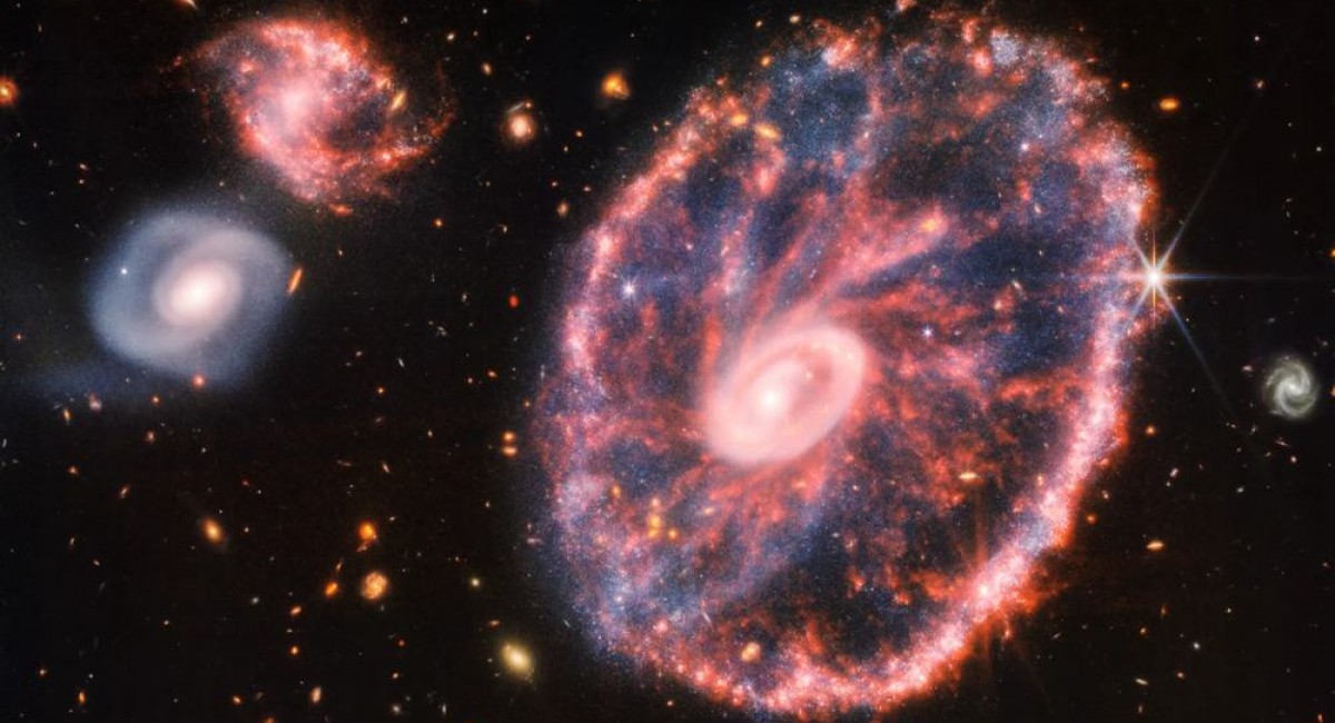 James Webb Space Telescope stunning image of Cartwheel Galaxy