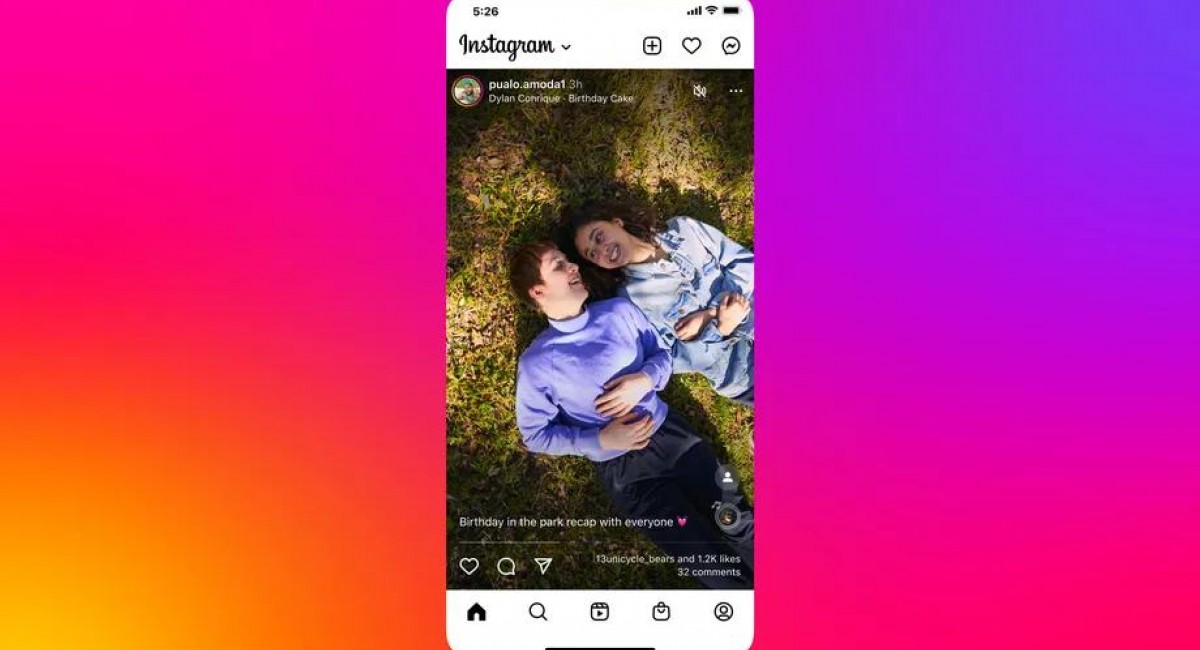 Το Instagram δοκιμάζει την εμφάνιση των Reels σε full-screen format