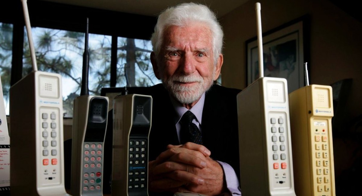 50 years ago Martin Cooper made the first call with a mobile phone