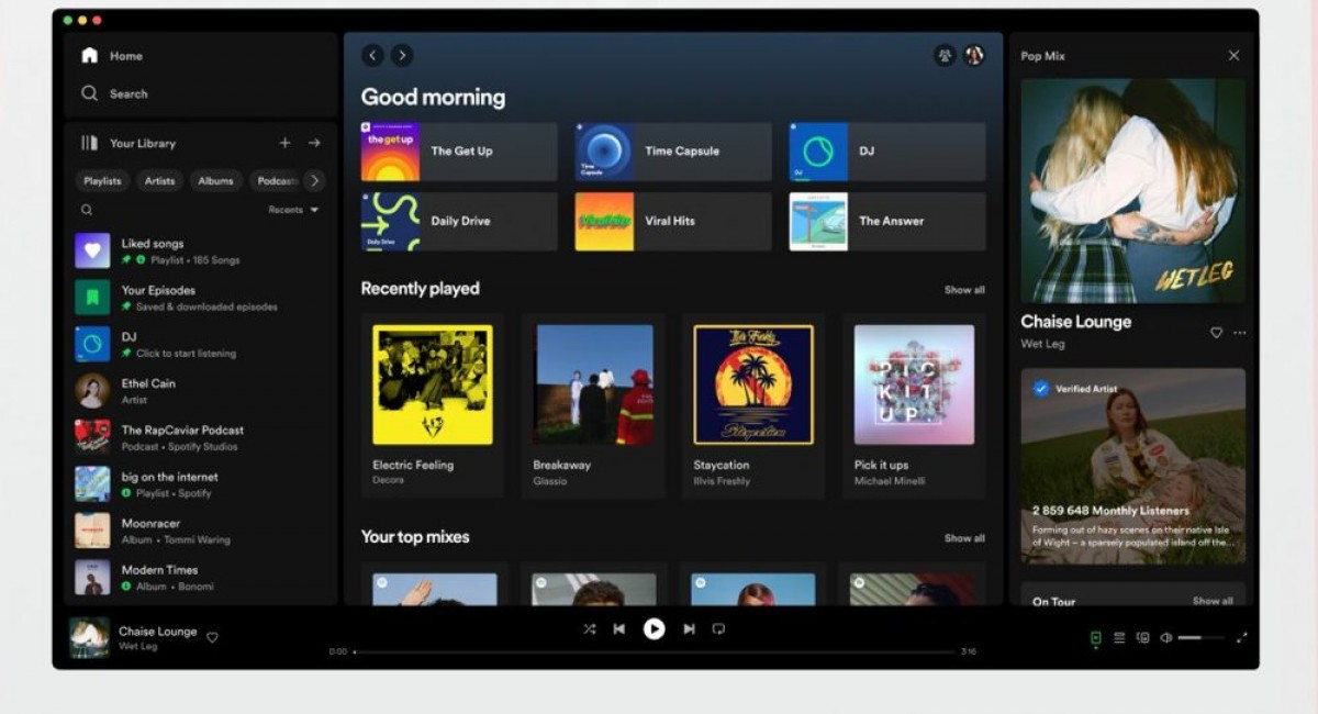 Spotify's desktops apps are getting redesigned
