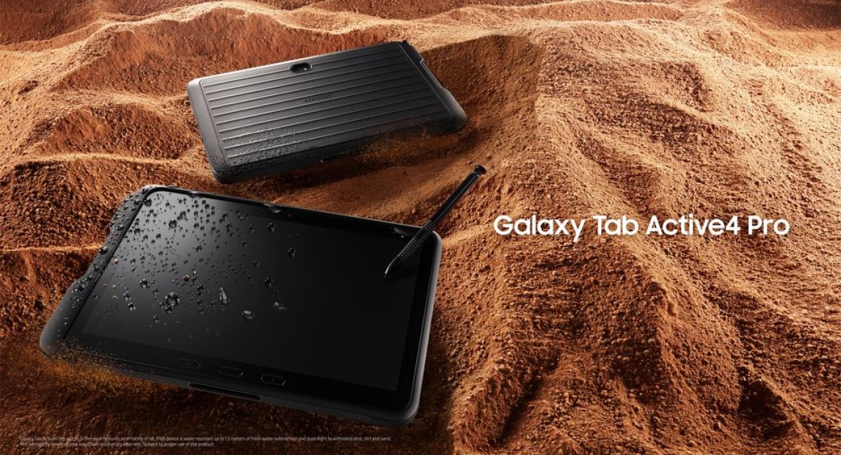 Samsung Galaxy Tab Active4 Pro: Ένα θωρακισμένο tablet σχεδιασμένο για εργασία σε εξωτερικούς χώρους