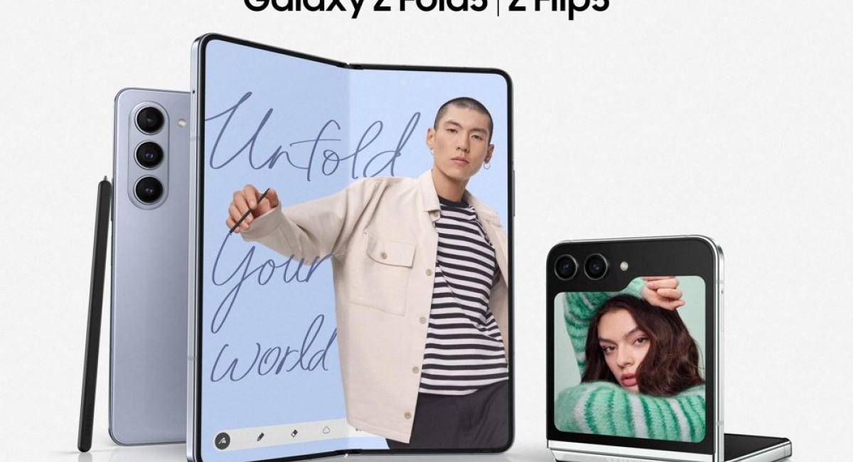 Samsung Galaxy Z Flip5 and Galaxy Z Fold5: These are the new powerful foldables