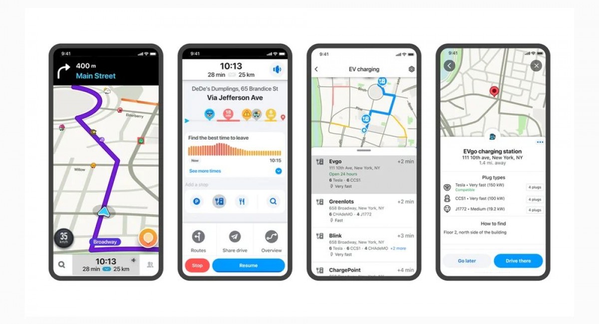 Το Waze θα εμφανίζει σύντομα πληροφορίες για σταθμούς φόρτισης ηλεκτρικών οχημάτων