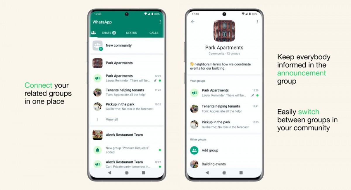 WhatsApp rolls out Communities, doubles user limit on group chats