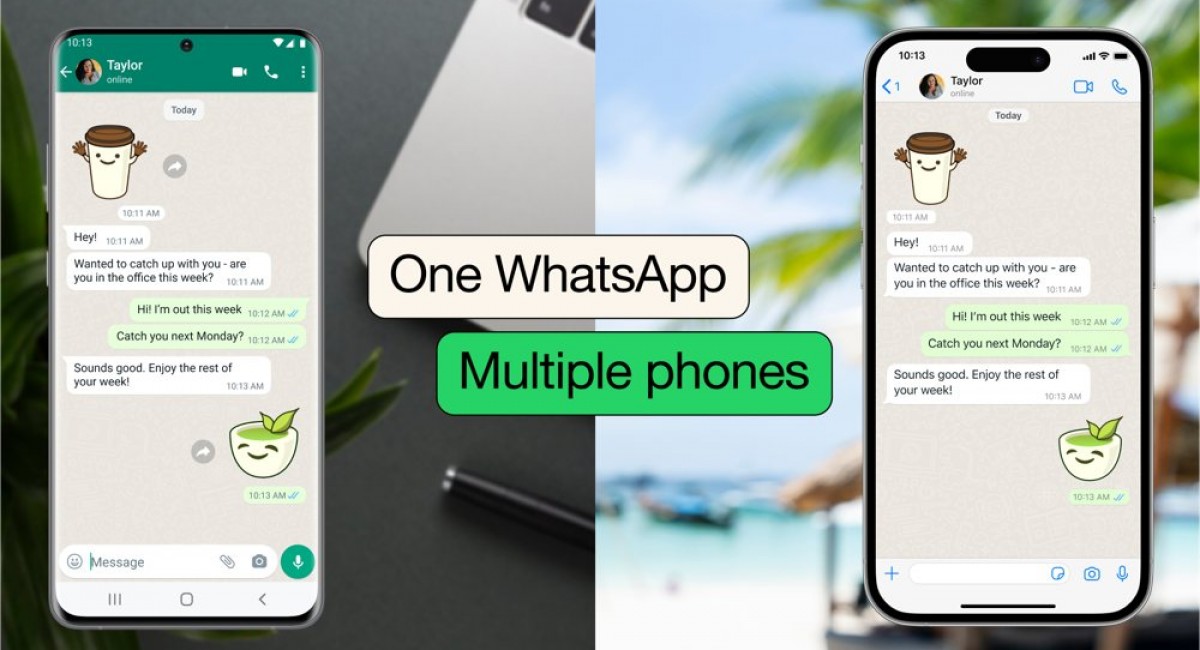 WhatsApp now lets you use the same account on up to 5 different phones