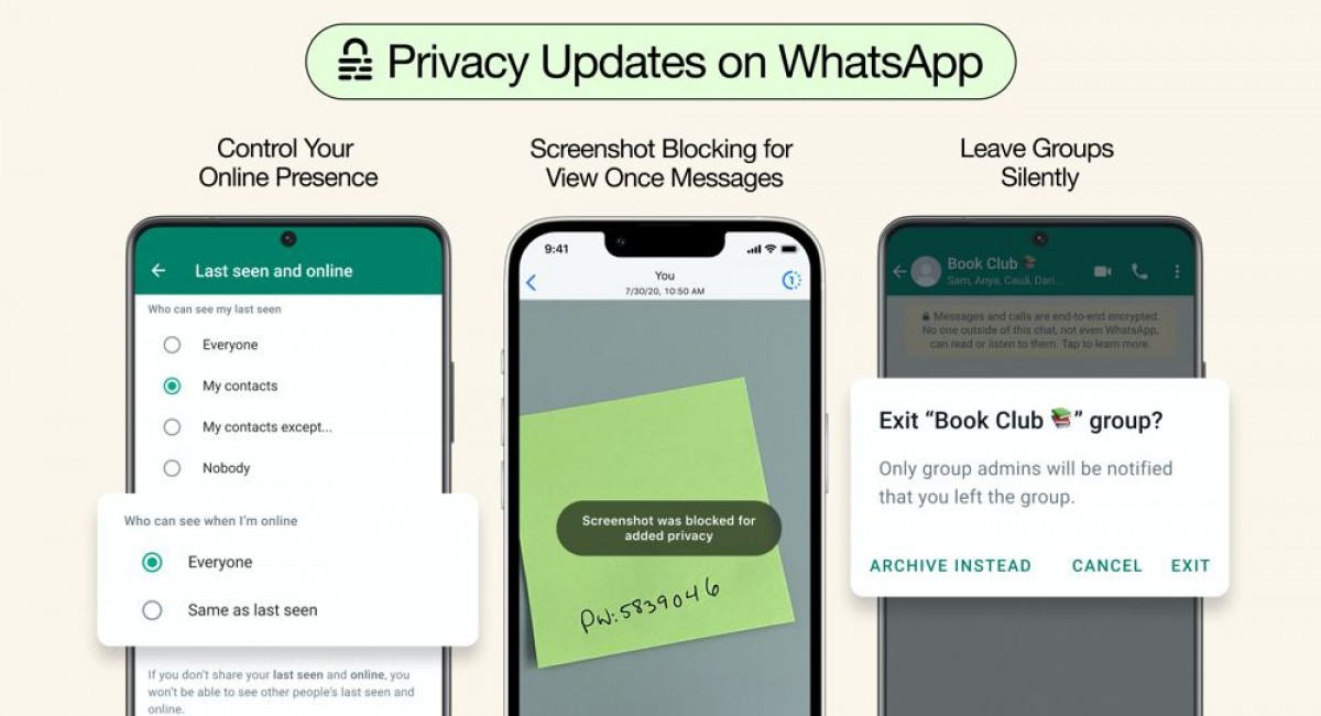 WhatsApp introduces new privacy related features